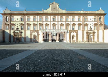 Ducal palace of Sassuolo showing baroque architecture and a large courtyard, Italy Stock Photo