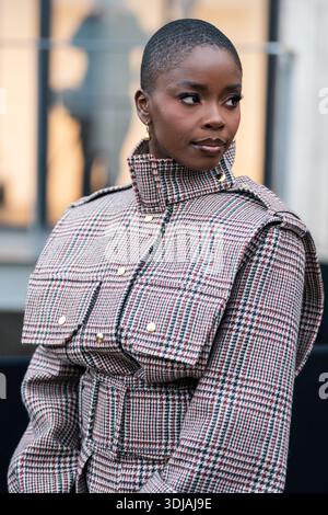 Fashion Stock Photography Free 2026.Joy Sunday attends the Patou Menswear Fall/Winter 2026-2027 show as ...