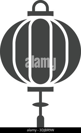 Lantern icon vector image. Suitable for mobile application web application and print media. Stock Vector