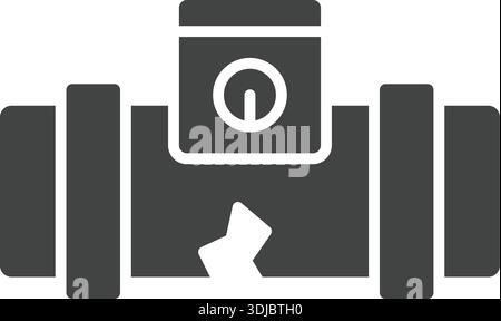 Leak Detector icon vector image. Suitable for mobile application web application and print media. Stock Vector