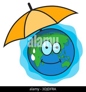 World Ozone Day, Earth protection, climate change, global warming prevention, save the planet concepts. Stock Vector