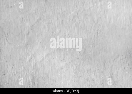 Rough white plaster wall texture as minimal background and copy space Stock Photo