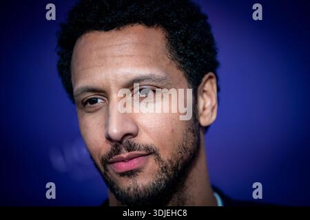 UTRECHT - Tarikh Janssen on the red carpet for the premiere of "In Love