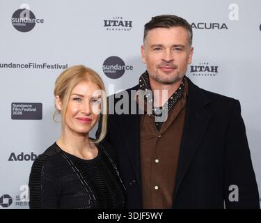 Tom Welling At Arrivals For CHASING SUMMER Premiere At The Sundance Ut 26th Jan 2026 Jessica Rose Lee Welling Tom Welling At Arrivals For Chasing Summer Premiere At The Sundance Film Festival 2026 Eccles Theater Park City Ut January 26 2026 Credit Jaeverett Live News 3djf5wy 