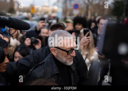 Fashion Stock Photography Sites 2026.Vincent Cassel attends the Schiaparelli Haute Couture Week Spring ...