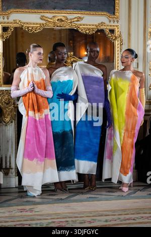 Fashion Stock Photography Sites 2026.Anastasia Degtyarenko walks the runway during the Imane Ayissi Haute ...