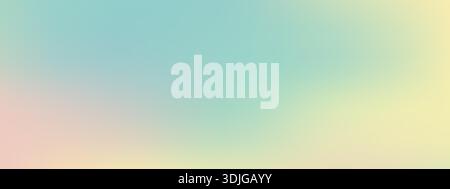 Minimal warm sky gradient wallpaper with apricot, cream and light coral fade. Soft blurred gradation for clean modern backgrounds Stock Vector