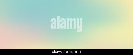 Minimal warm sky gradient wallpaper with apricot, cream and light coral fade. Soft blurred gradation for clean modern backgrounds Stock Vector