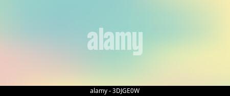 Minimal warm sky gradient wallpaper with apricot, cream and light coral fade. Soft blurred gradation for clean modern backgrounds Stock Vector
