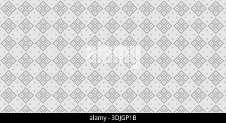 Seamless Geometric Diamond Square Pattern Background Stock Vector