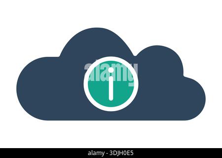 Knowledge base icon. solid icon style. icon related to technology. IT support elements vector illustration Stock Vector