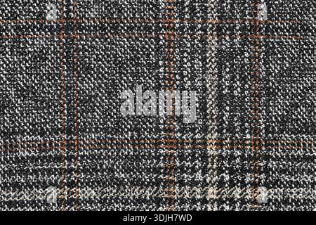 Fabric plaid texture. Cloth background Stock Photo