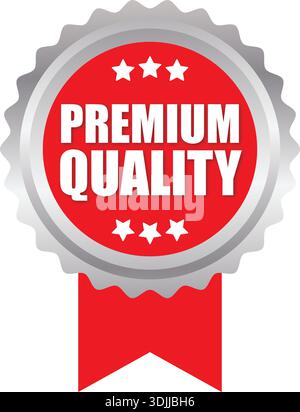 100% Genuine Parts Badge Vector Design – Authentic Product Label, Warranty Seal, and Quality Guarantee Tag Stock Vector