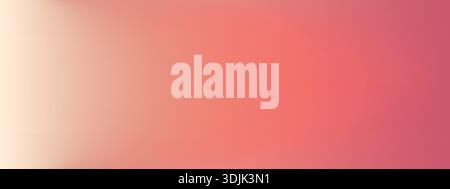 Spring backdrop with pink color gradation. Spring sky background with soft and bright colorful gradient Stock Vector