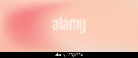 Backdrop with pink color gradation featuring delicate spring sky. Soft pastel color transitions ideal for banners, gift designs, and seasonal projects Stock Vector