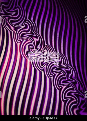 Background image of a colored wavy pattern Stock Photo