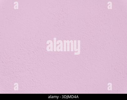 Solid pink painted wall with a subtle grainy stucco texture and matte finish for background use Stock Photo