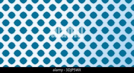 Moroccan Tile Pattern with Repeating Geometric Shapes Stock Vector