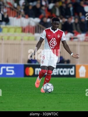 monaco-monaco-january-28-lamine-camara-of-as-monaco-looks-on-during