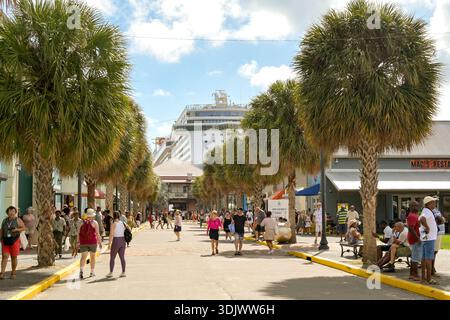 Tortola, British Virgin Islands - 18 January 2026: Passengers from a ...