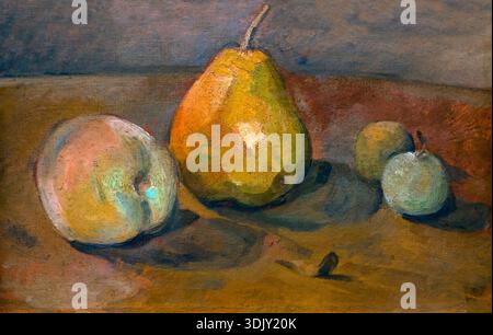 Still Life with Apples and Pears, Paul Cezanne, circa 1891-1892 ...