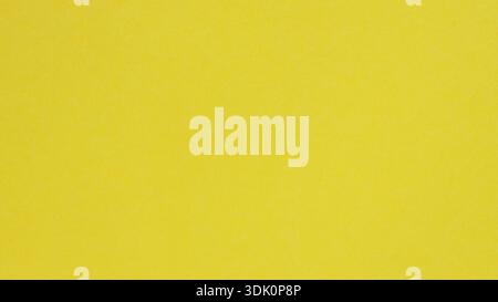 Bright Yellow Solid Color Background with Smooth Gradient Minimalist Design Copy Space Stock Photo