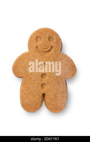 Studio shot of a Gingerbread Man cut out against a white background Stock Photo