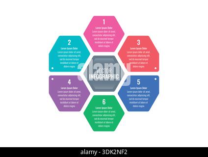 Vector Infographic design with icons. process diagram,  flow chart, info graph, Infographics for business concept,  presentations banner, workflow lay Stock Vector