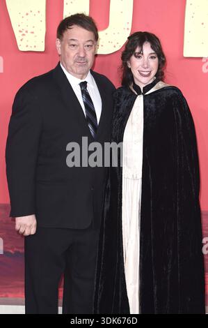 Sam Raimi with daughter Emma Raimi at the premiere of the movie 'Send ...