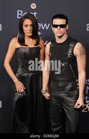 Jessie Jo Stark and Yungblud attend Spotify's 2026 Best New Artist