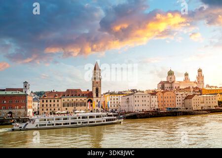 Old city of Passau, Germany Stock Photo
