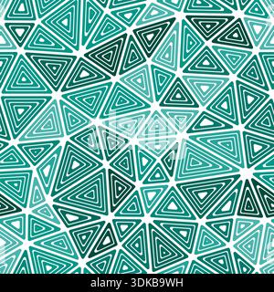 Minimal geometric background with medium-sized triangles. Stock Vector