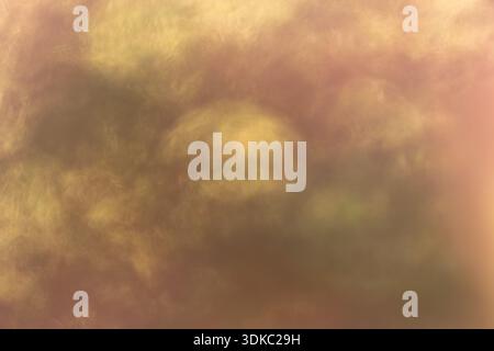 Dreamly, out of focus abstract floral image featuring soft color gradients and natural petal textures Stock Photo