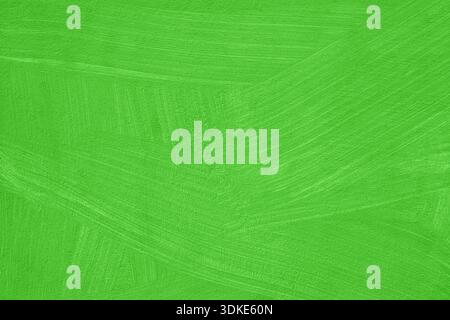 Green Colored Old Wall Texture Background Stock Photo