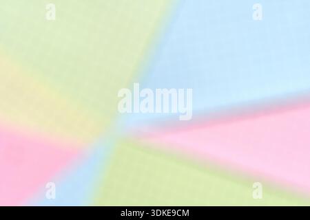 Abstract geometric pastel background with soft blurred shapes and intersecting lines. Stock Photo