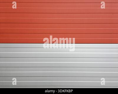 Painted galvanized steel metal texture. Painted galvanized iron plate Stock Photo