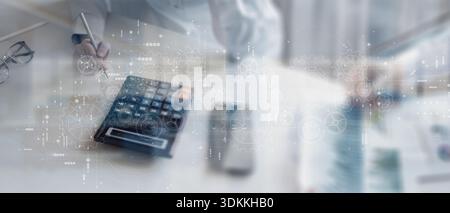 Mobile Device Integration with Digital Automation and System Optimization Processes. Stock Photo