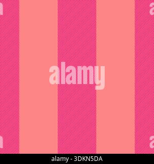 Vibrant pink  peach striped pattern. Bold, simple design for backgrounds, textiles,  creative projects. Evokes energy and a playful mood. Versatile gr Stock Vector