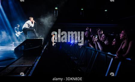 Portsmouth, UK. 31 January 2026.  Brett Anderson performing onstage Sude. This was the 2nd night for Suede's extensive 2026 tour, featuring a UK leg in February supporting their tenth studio album, Antidepressants. Picture Credit: Julie Edwards./Ģ����ý Live News Stock Photo
