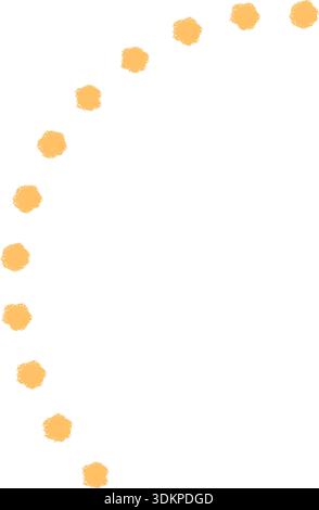 Hand Drawn Crayon Firework Ray Pattern Stock Vector