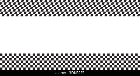 Black white checkerboard check diagonal fabric texture seamless pattern ...