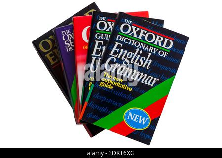 selection of dictionary language books with The Oxford Guide to