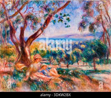 Pierre-Auguste Renoir、PAYSAGE A CAGNES pierre-auguste-renoir-