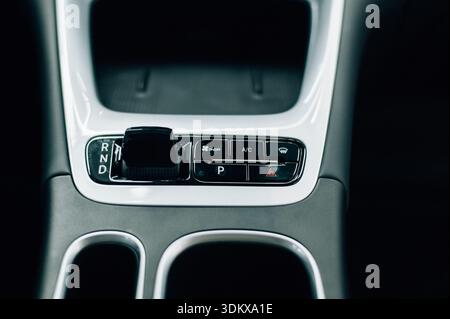 Climate control panel luxery car. High quality photo Stock Photo