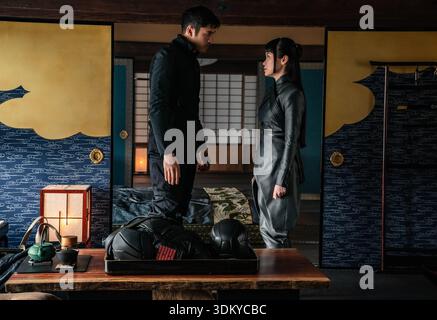 Henry Golding plays Snake Eyes and Takehiro Hira plays KentaSnake Eyes ...
