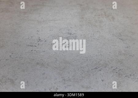 Polished gray concrete floor texture with industrial finish Stock Photo
