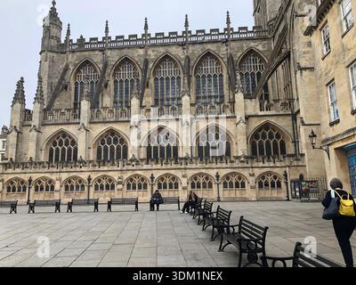 Bath Abbey EnglandUK Stock Photo