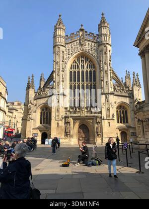 Bath Abbey EnglandUK Stock Photo
