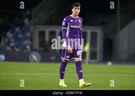 Giovanni Fabbian of Acf Fiorentina looks on during the Serie A