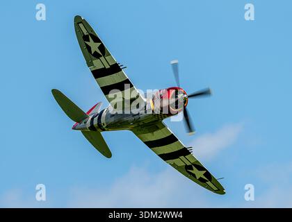 Republic P-47D Thunderbolt 'Nellie B' Stock Photo